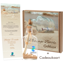 Message Bottle Giftbox + Cadeaukaart